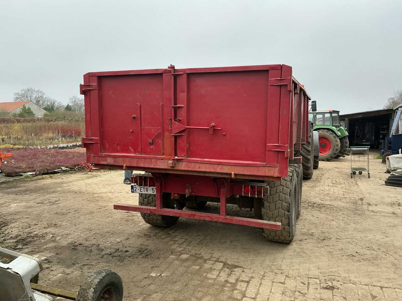 Dump trailer - double axle - hydraulic - heavy duty - Сельскохозяйственный прицеп-самосвал: фото 5 Dump trailer - double axle - hydraulic - heavy duty - Сельскохозяйственный прицеп-самосвал: фото 5