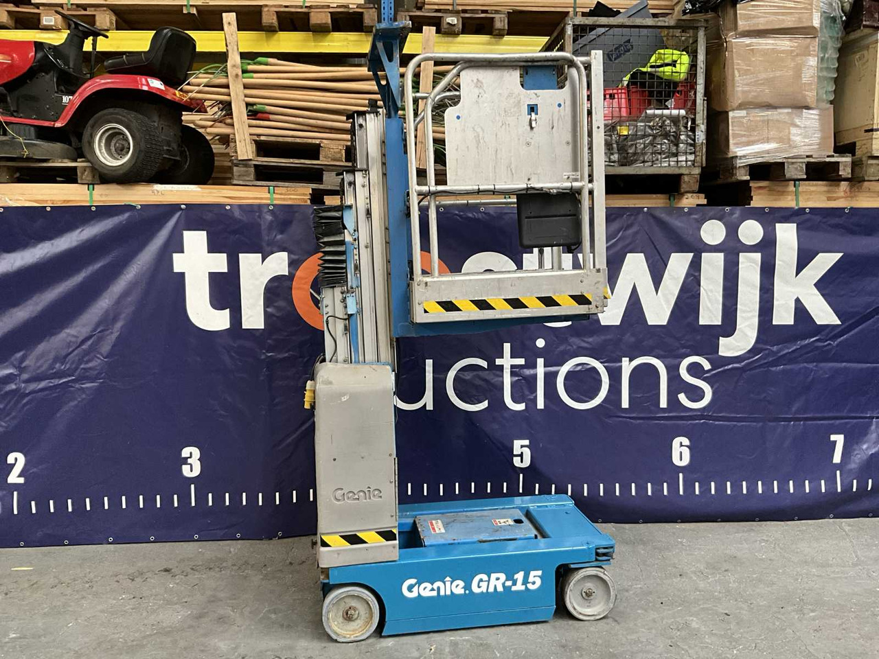 Подъёмник GENIE - GR-15 - AERIAL PLATFORM: фото 6