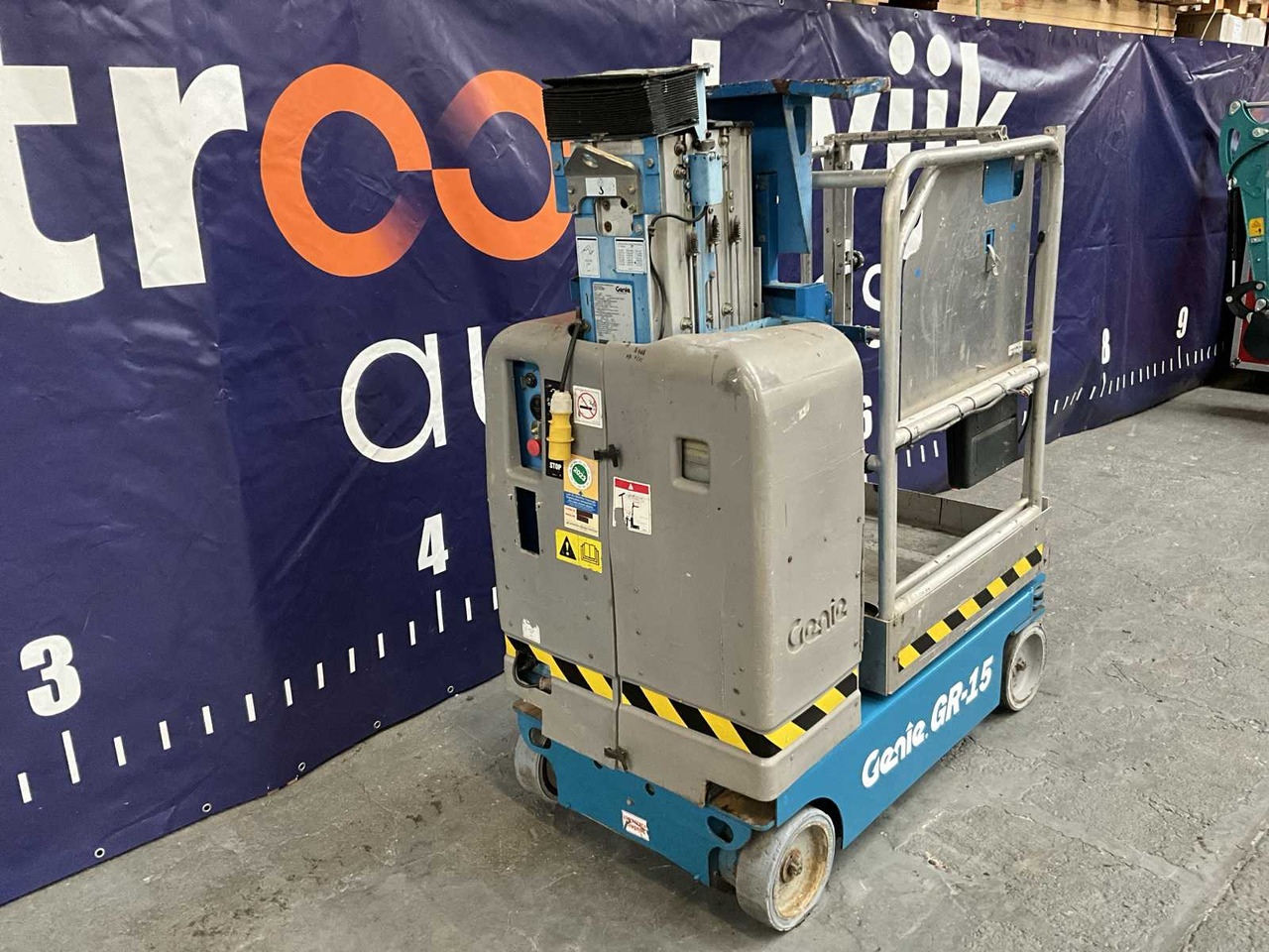 Подъёмник GENIE - GR-15 - AERIAL PLATFORM: фото 13