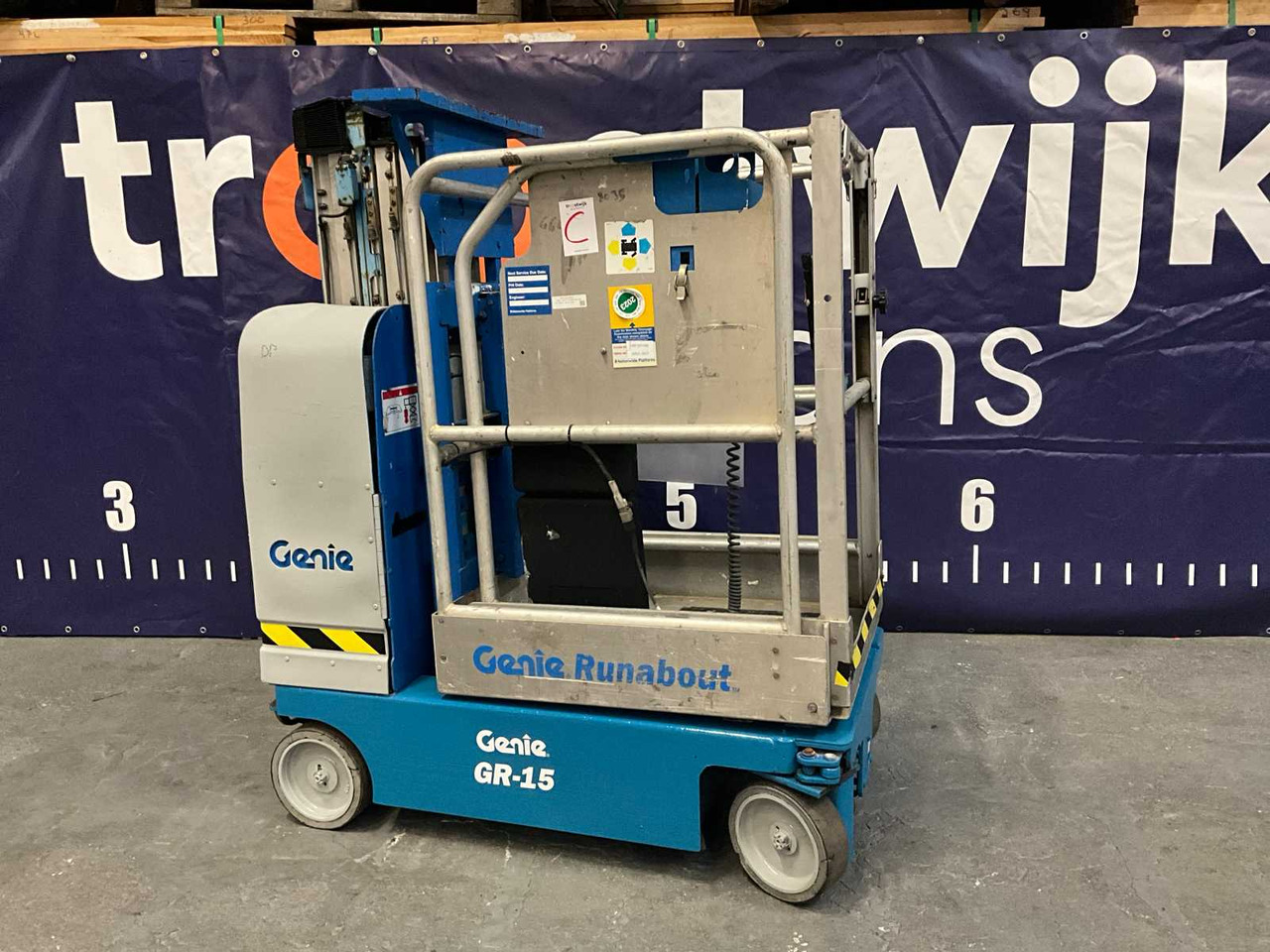 GENIE - GR-15 - AERIAL PLATFORM - Подъёмник: фото 5 GENIE - GR-15 - AERIAL PLATFORM - Подъёмник: фото 5