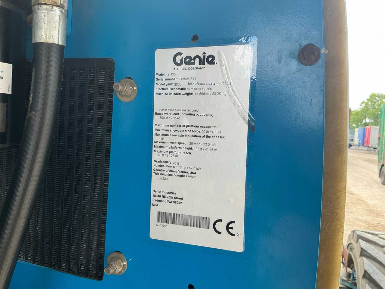 Подъёмник Genie Z-135/70: фото 23