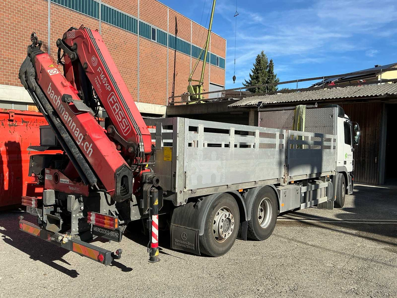 2008 MERCEDES-BENZ ACTROS 2541 TRUCK WITH REAR CRANE - Грузовик: фото 4 2008 MERCEDES-BENZ ACTROS 2541 TRUCK WITH REAR CRANE - Грузовик: фото 4