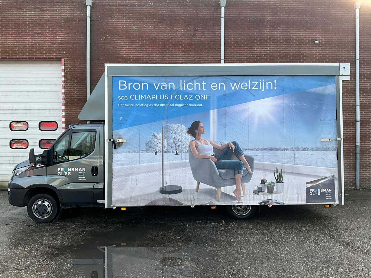 IVECO 50-C17 GLASS TRUCK WITH WORKSHOP EQUIPMENT AND GLASS RACKS (ELECTRICALLY LOCKABLE) 185996KM YEAR OF MANUFACTURE: 2016, 34-BHD-8 - Грузовик: фото 2 IVECO 50-C17 GLASS TRUCK WITH WORKSHOP EQUIPMENT AND GLASS RACKS (ELECTRICALLY LOCKABLE) 185996KM YEAR OF MANUFACTURE: 2016, 34-BHD-8 - Грузовик: фото 2