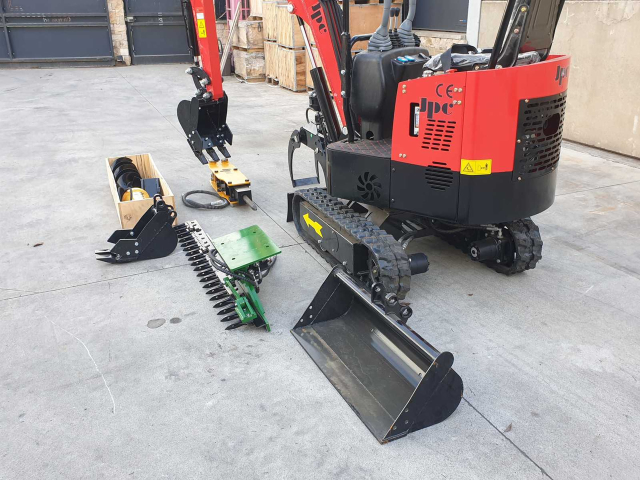 Мини-экскаватор JPC HT12 MINI EXCAVATOR WITH ATTACHMENTS: фото 18 Мини-экскаватор JPC HT12 MINI EXCAVATOR WITH ATTACHMENTS: фото 18