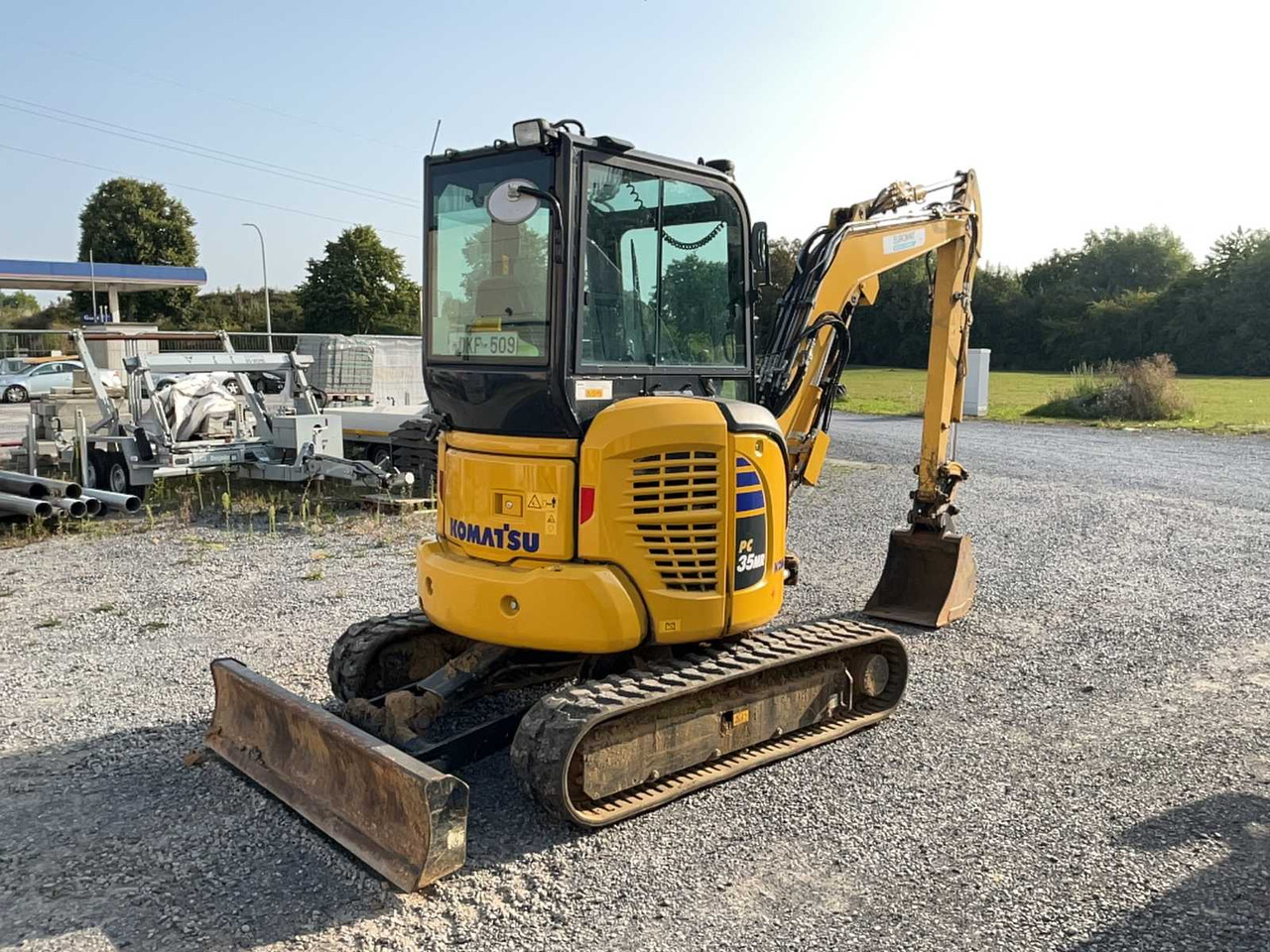 Komatsu PC35MR-5 - Мини-экскаватор: фото 4 Komatsu PC35MR-5 - Мини-экскаватор: фото 4
