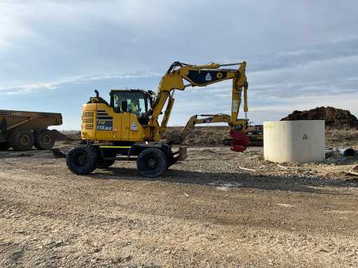 Komatsu PW118MR-11 - Колёсный экскаватор: фото 4 Komatsu PW118MR-11 - Колёсный экскаватор: фото 4