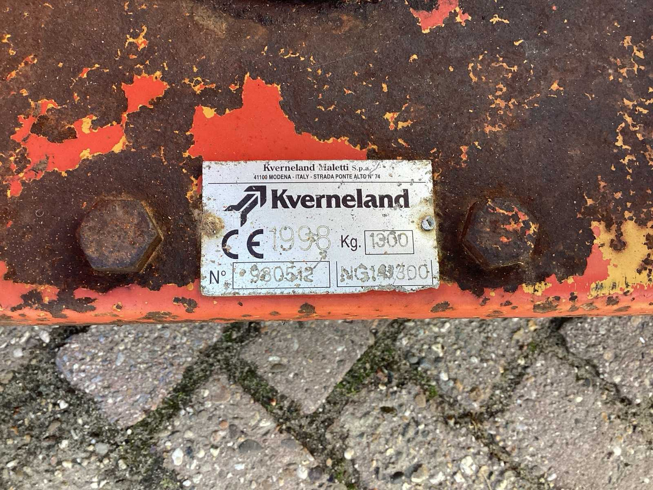 Активная борона Kverneland NG14/1300: фото 9