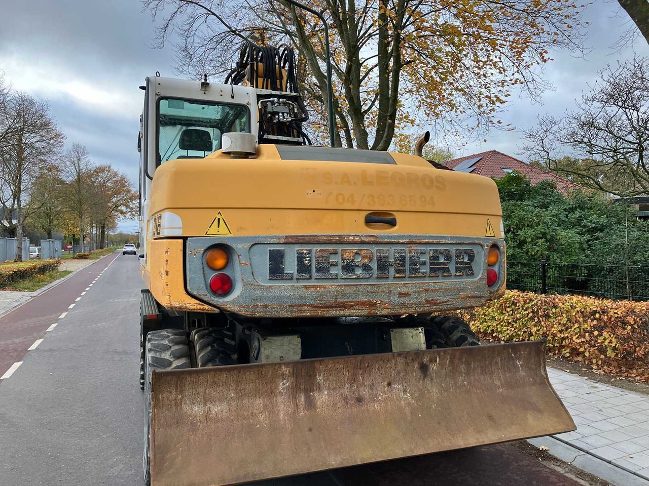 LIEBHERR - 2008 - A316 LITRONIC - WHEELED EXCAVATOR - Колёсный экскаватор: фото 4 LIEBHERR - 2008 - A316 LITRONIC - WHEELED EXCAVATOR - Колёсный экскаватор: фото 4