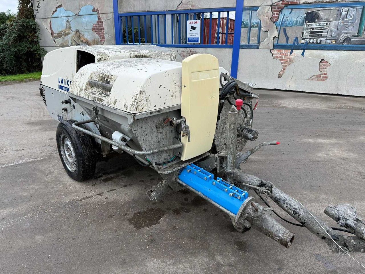 Lancy mixjet tp14 - Бетононасос стационарный: фото 3 Lancy mixjet tp14 - Бетононасос стационарный: фото 3