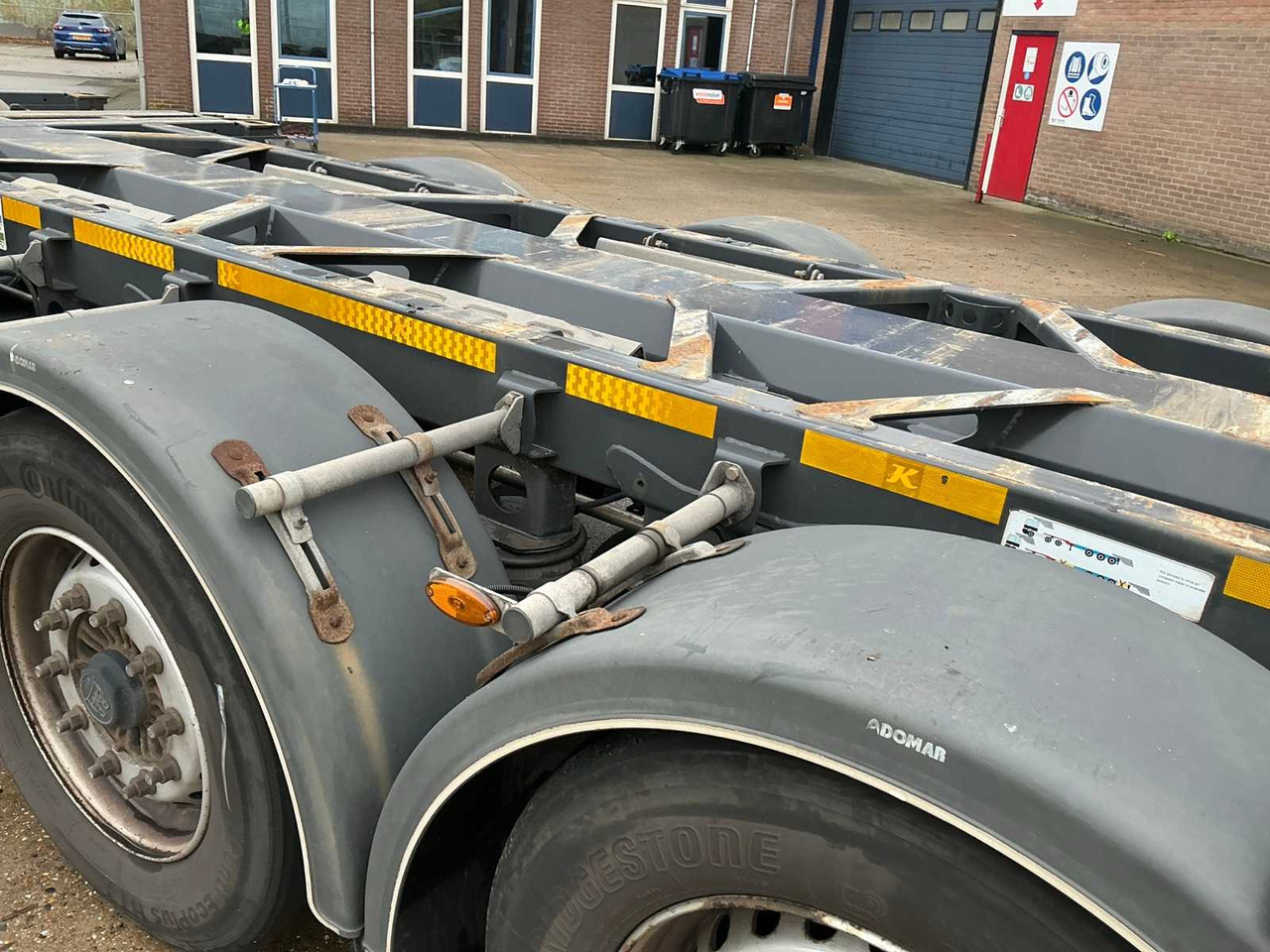 Полуприцеп 2018 KÄSSBOHRER MULTICONT CONTAINER CHASSIS SEMI-TRAILER: фото 11