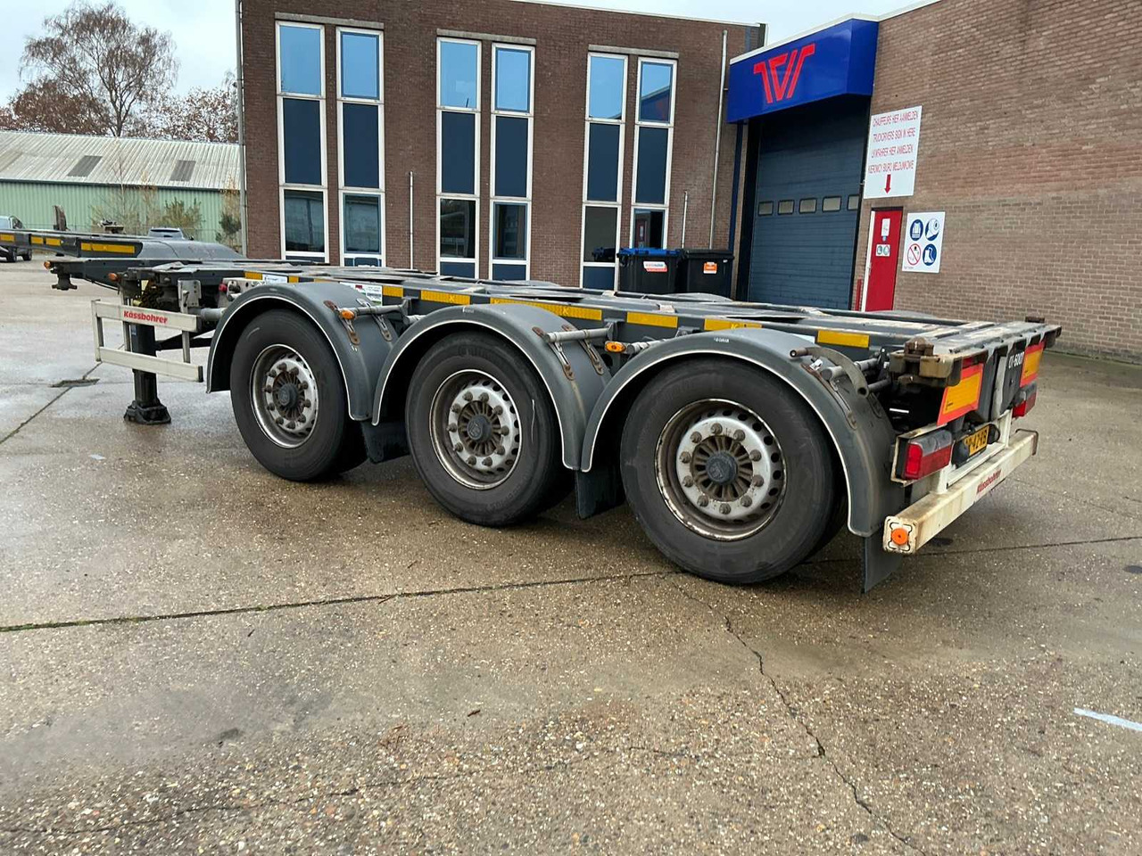 Полуприцеп 2018 KÄSSBOHRER MULTICONT CONTAINER CHASSIS SEMI-TRAILER: фото 9