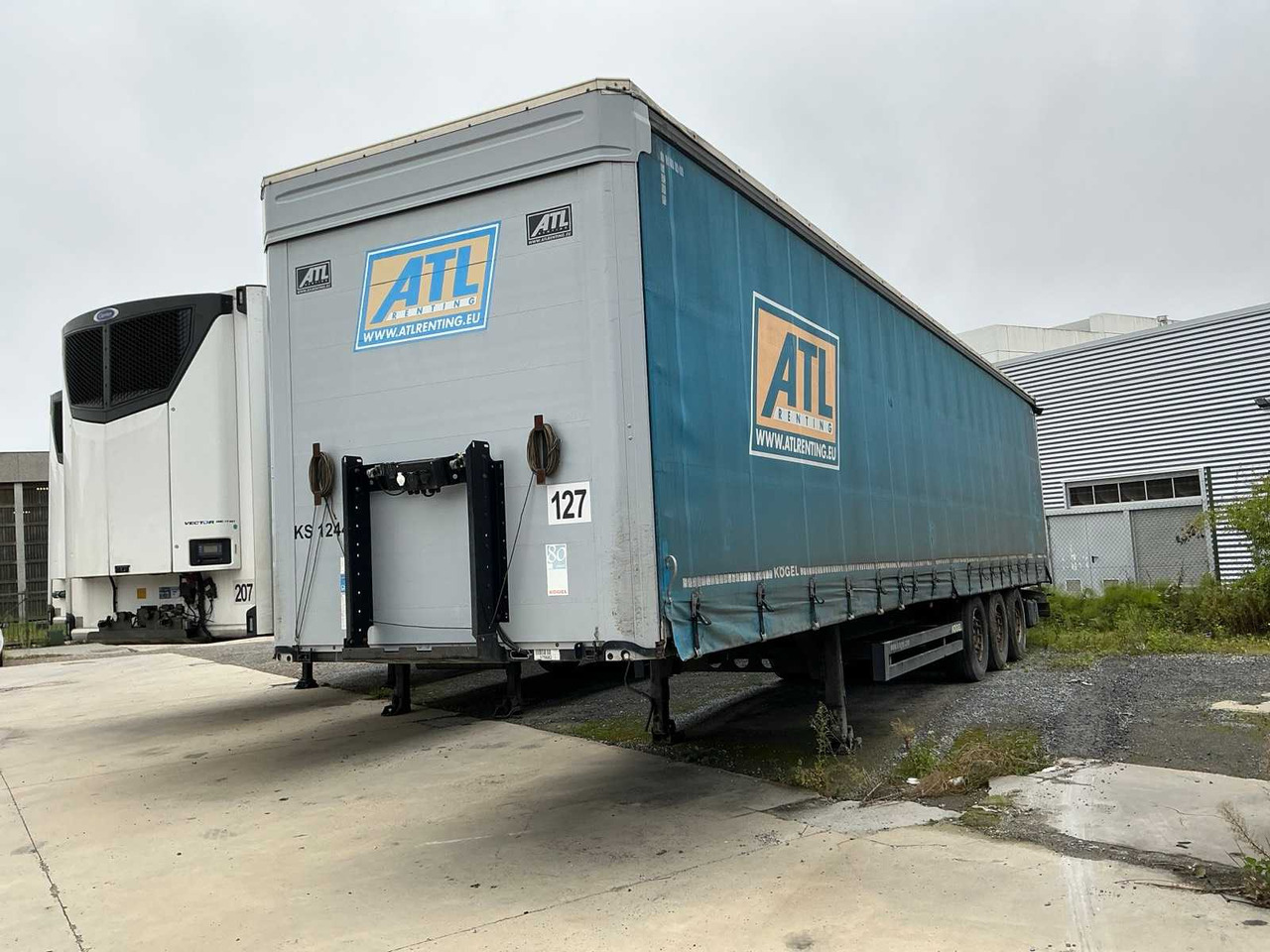 KÖGEL S24-1 CURTAINSIDER TRAILER - Полуприцеп: фото 1 KÖGEL S24-1 CURTAINSIDER TRAILER - Полуприцеп: фото 1