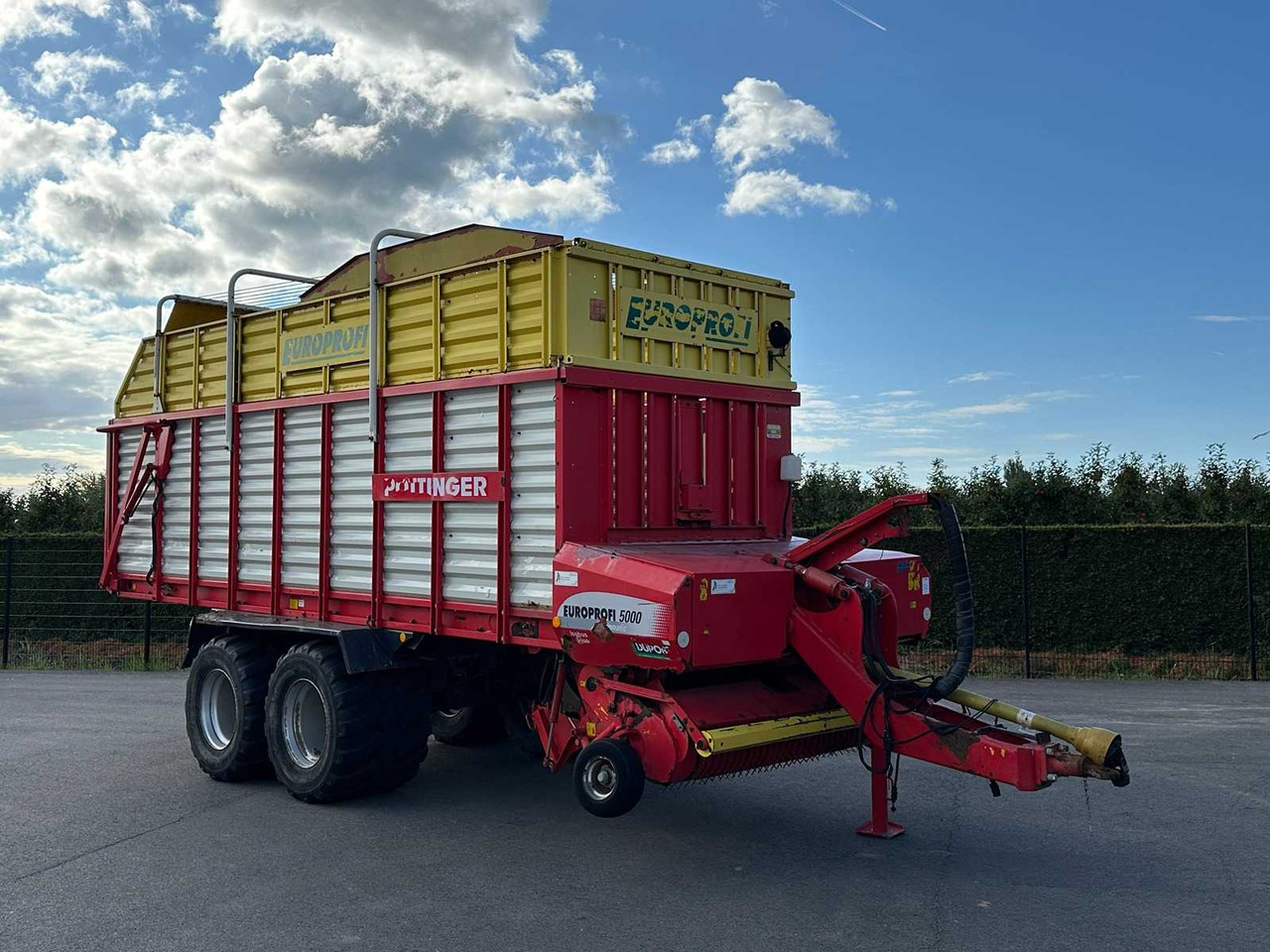 Pottinger Europrofi 5000 - Самозагружающийся прицеп: фото 1 Pottinger Europrofi 5000 - Самозагружающийся прицеп: фото 1