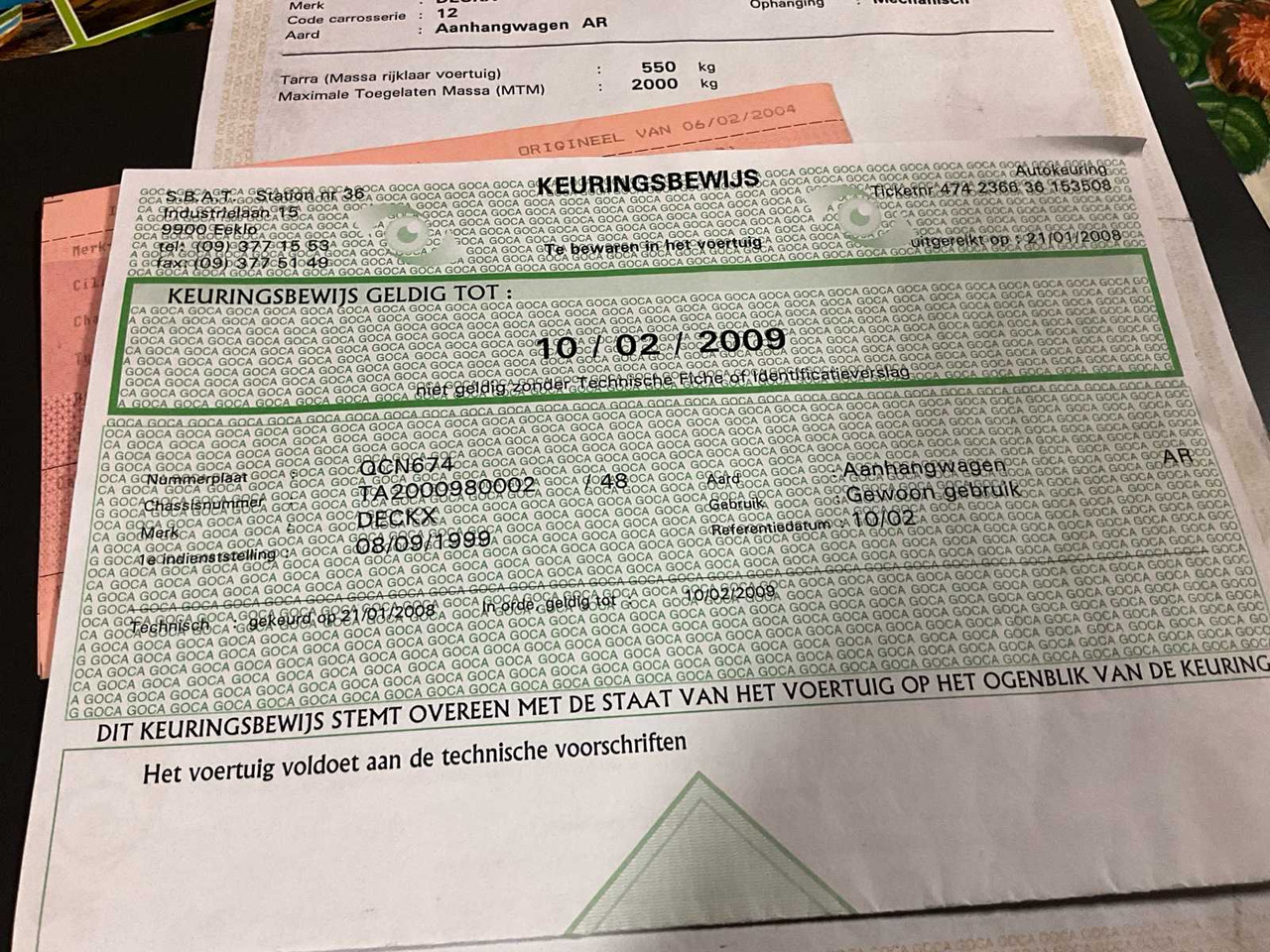 Прицеп 1999 DECKX T2000 TRAILER: фото 28 Прицеп 1999 DECKX T2000 TRAILER: фото 28