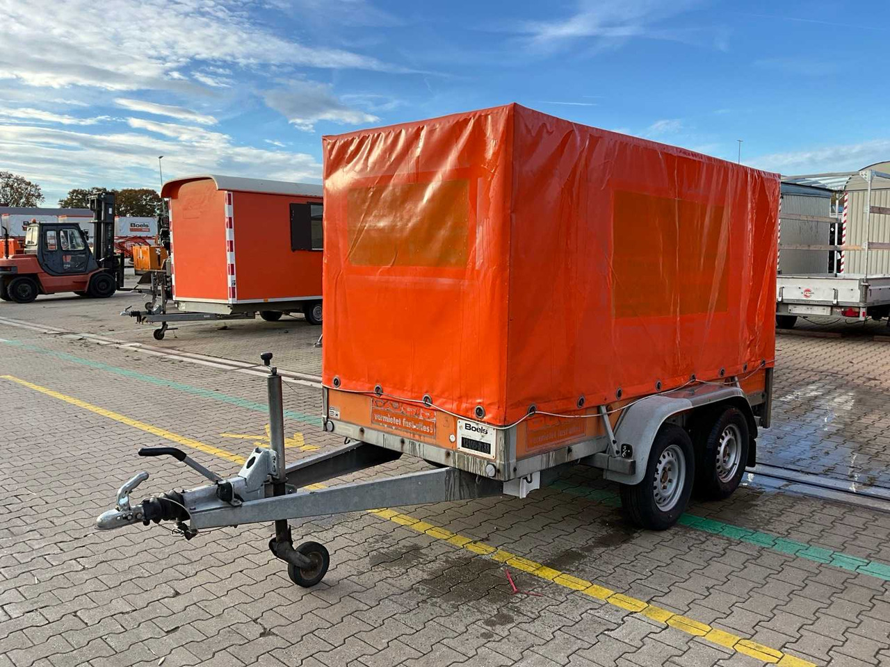 2010 ATEC EB2 2-1 DOUBLE AXLE TARPAULIN TRAILER - Прицеп: фото 1 2010 ATEC EB2 2-1 DOUBLE AXLE TARPAULIN TRAILER - Прицеп: фото 1