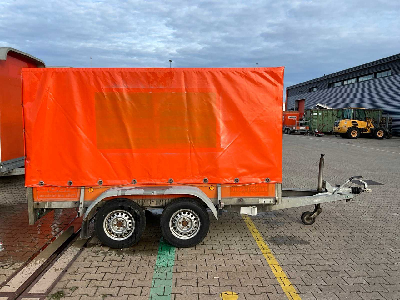 2010 ATEC EB2 2-1 DOUBLE AXLE TARPAULIN TRAILER - Прицеп: фото 4 2010 ATEC EB2 2-1 DOUBLE AXLE TARPAULIN TRAILER - Прицеп: фото 4