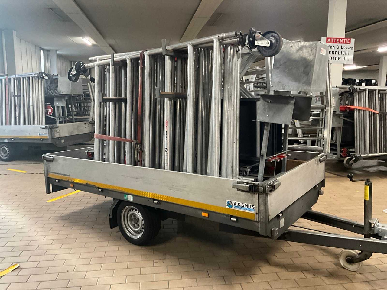 2021 EDUARD P3 SCAFFOLDING TRAILER, 49-WZ-ST - Прицеп: фото 4 2021 EDUARD P3 SCAFFOLDING TRAILER, 49-WZ-ST - Прицеп: фото 4