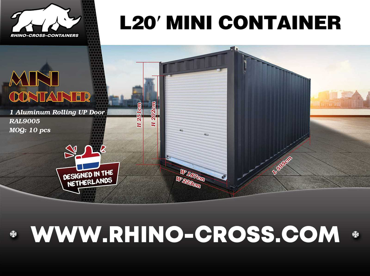 Морской контейнер Rhino-Cross-Containers 20ft: фото 8