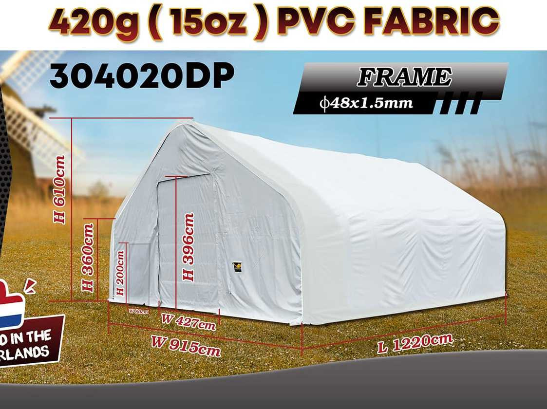 Rhino-Cross-Shelter 304020DP - 12,2x9,15x6,1 m - Резервуар для хранения: фото 2 Rhino-Cross-Shelter 304020DP - 12,2x9,15x6,1 m - Резервуар для хранения: фото 2