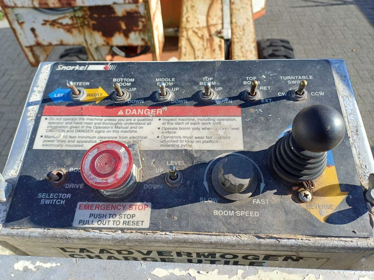 Подъёмник SNORKELIFT UNO 41E 12.4 METER AERIAL PLATFORM: фото 14