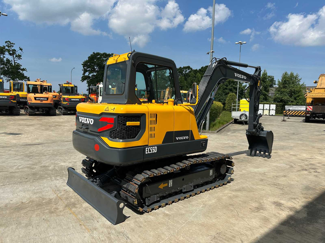Volvo EC55D - Гусеничный экскаватор: фото 4 Volvo EC55D - Гусеничный экскаватор: фото 4