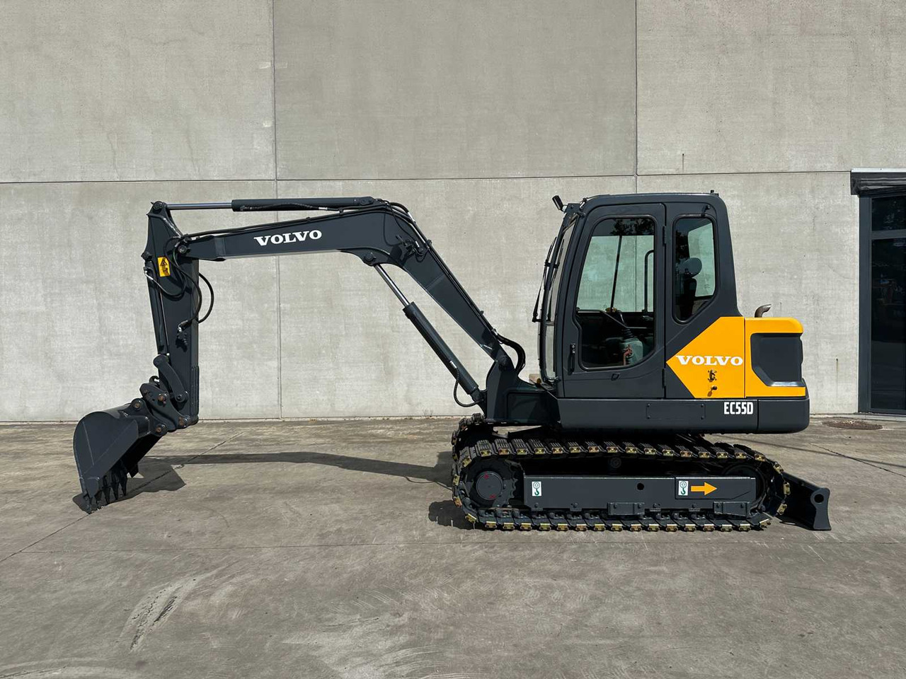 Гусеничный экскаватор Volvo EC55D: фото 7