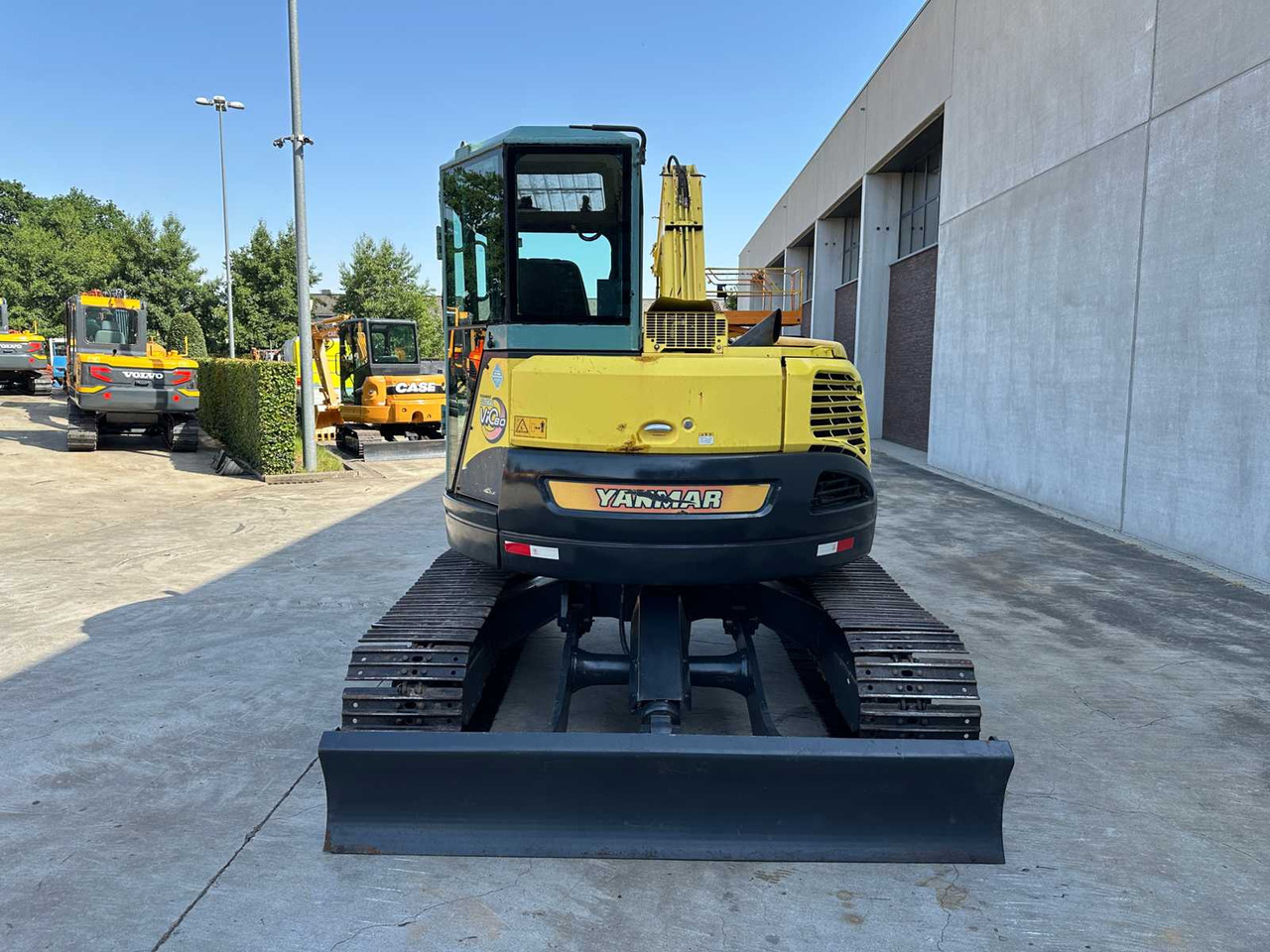 Yanmar VIO80 - Гусеничный экскаватор: фото 5 Yanmar VIO80 - Гусеничный экскаватор: фото 5