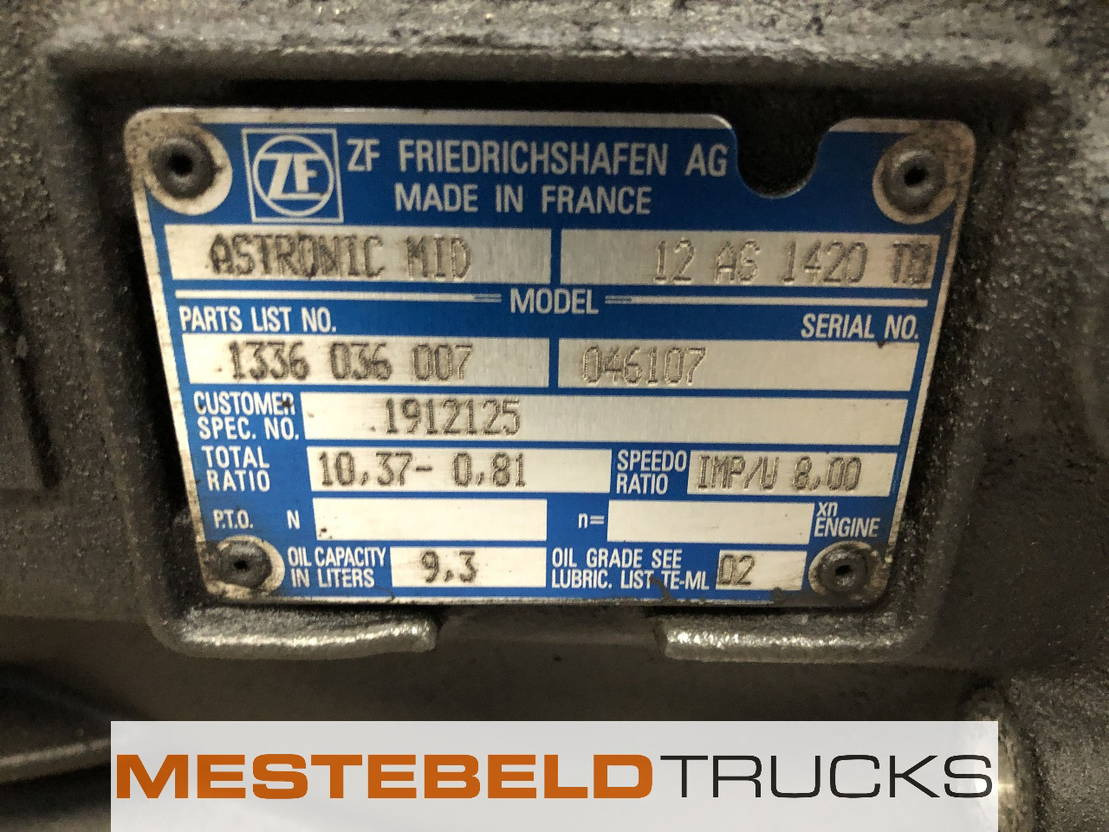 DAF Versnellingsbak 12 AS 1420 TO - Коробка передач и запчасти для Грузовиков: фото 5 DAF Versnellingsbak 12 AS 1420 TO - Коробка передач и запчасти для Грузовиков: фото 5