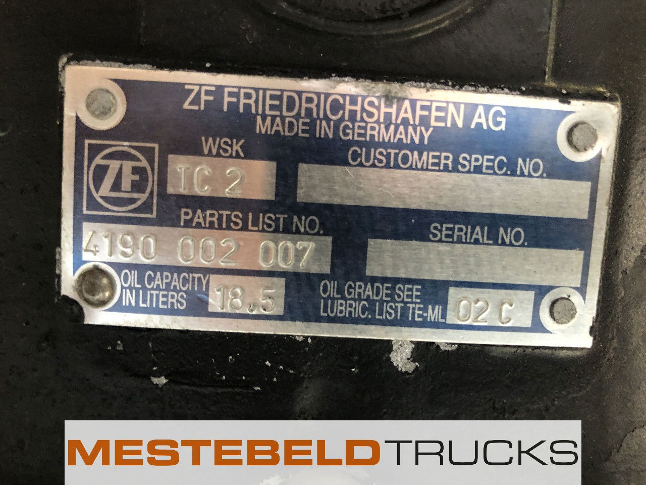 MAN WSK 440 + RE - Сцепление и запчасти для Грузовиков: фото 5 MAN WSK 440 + RE - Сцепление и запчасти для Грузовиков: фото 5