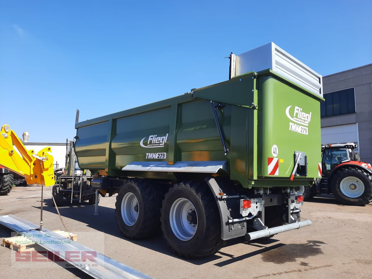 Fliegl TMK 279 FOX 43m³ - Сельскохозяйственный прицеп-самосвал: фото 4 Fliegl TMK 279 FOX 43m³ - Сельскохозяйственный прицеп-самосвал: фото 4