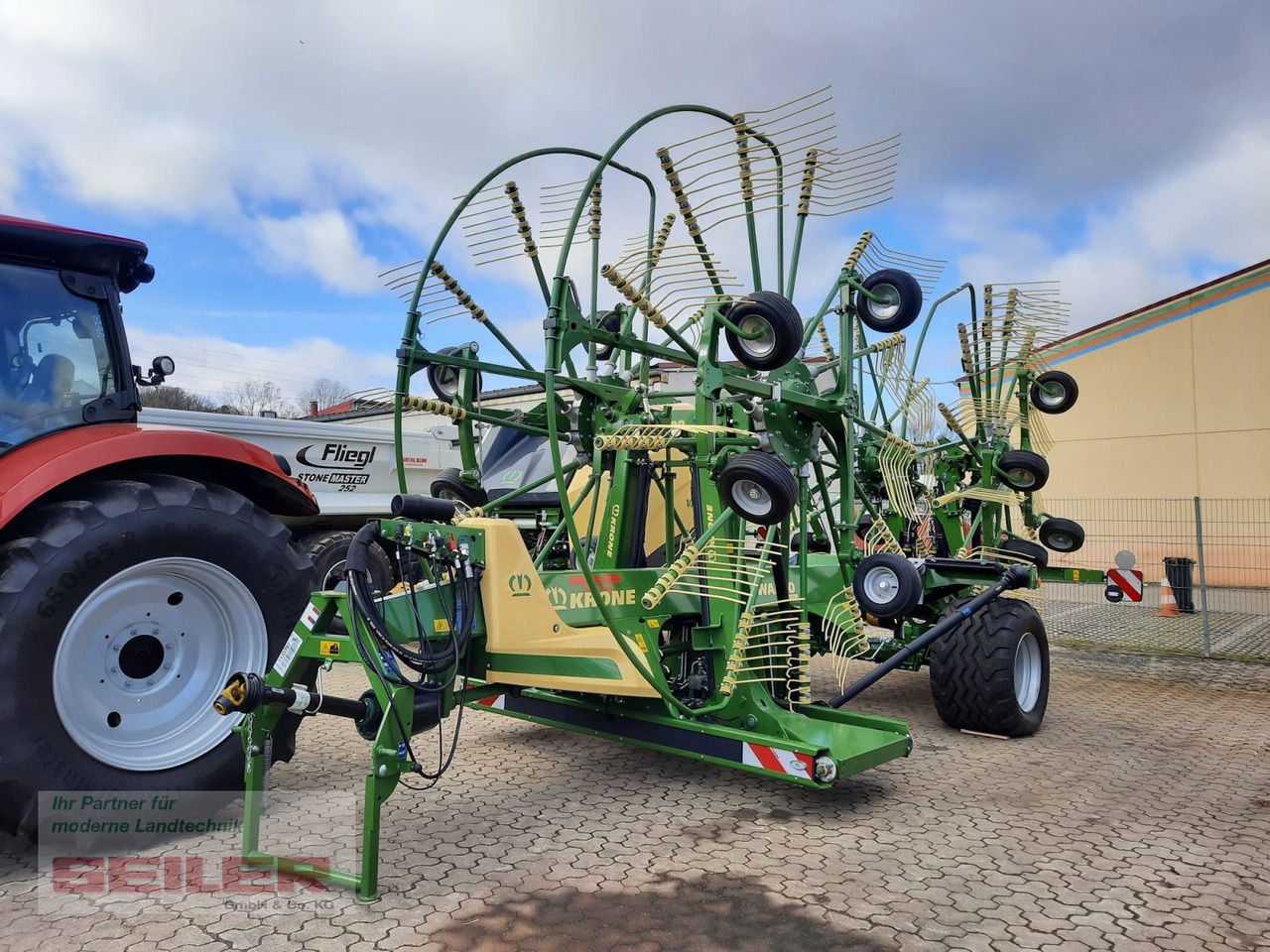 Новый Сеноворошилка Krone Swadro TC 1370: фото 7