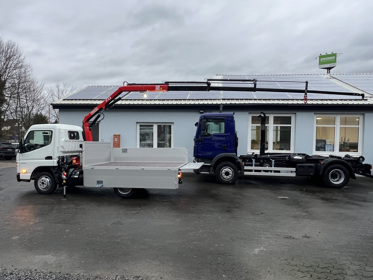 Новый Автоманипулятор, Малотоннажный бортовой грузовик FUSO 3S15 Alu Pritsche 2.80m Ladekran Funk! sofort ve: фото 8 Новый Автоманипулятор, Малотоннажный бортовой грузовик FUSO 3S15 Alu Pritsche 2.80m Ladekran Funk! sofort ve: фото 8