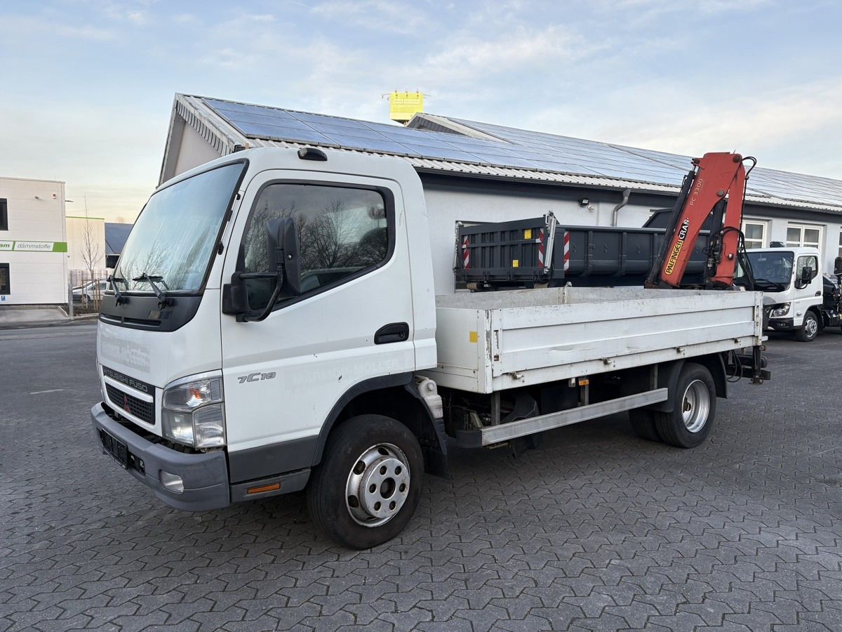 FUSO FUSO 7C18 Canter Pritsche 3.8m Kran 2x hydr. - Малотоннажный бортовой грузовик: фото 2 FUSO FUSO 7C18 Canter Pritsche 3.8m Kran 2x hydr. - Малотоннажный бортовой грузовик: фото 2