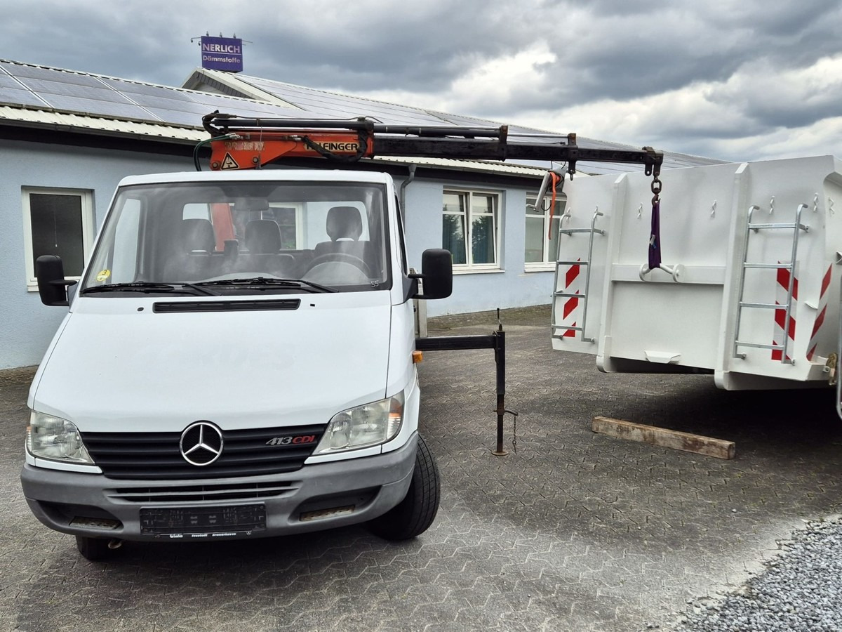 MERCEDES-BENZ Sprinter 413 313 Pritsche Kran Palfinger PC2300 - Малотоннажный бортовой грузовик: фото 2 MERCEDES-BENZ Sprinter 413 313 Pritsche Kran Palfinger PC2300 - Малотоннажный бортовой грузовик: фото 2