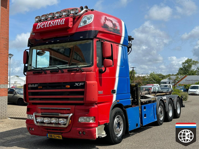 DAF FAK XF105 510 * MANUAL 16x ZF ** PALLFINGER PK20002 ** PALIFT HOOK 25t ** 8X2/4 - Автоманипулятор: фото 2 DAF FAK XF105 510 * MANUAL 16x ZF ** PALLFINGER PK20002 ** PALIFT HOOK 25t ** 8X2/4 - Автоманипулятор: фото 2