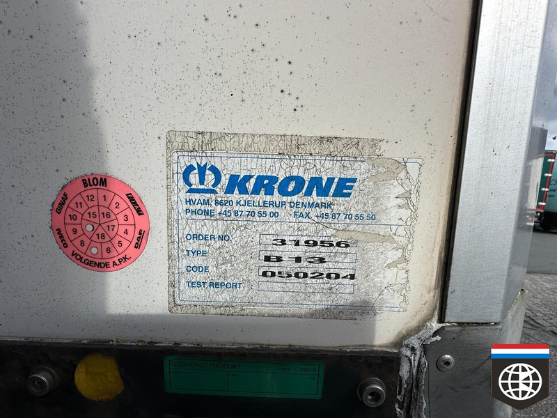 Полуприцеп-фургон Krone SZR20 250x260 / NEW TYRES / TAILLIFT 3000 KG: фото 9