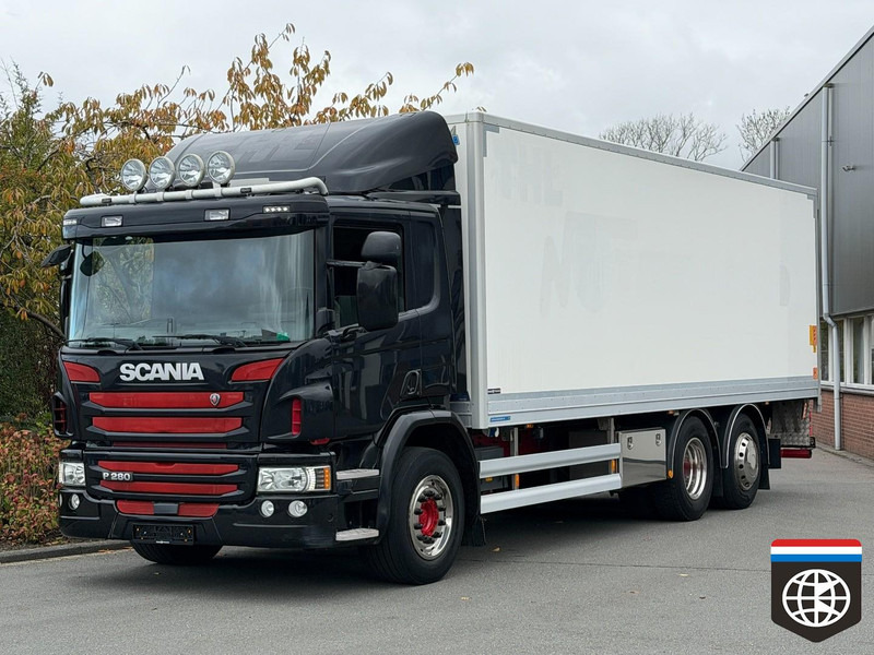 Scania P280LB6X2*4MNB NL truck - de stad in tot 2030 !!!!! lift en stuuras - klep - slechts 135 DKM - Грузовик с закрытым кузовом: фото 1 Scania P280LB6X2*4MNB NL truck - de stad in tot 2030 !!!!! lift en stuuras - klep - slechts 135 DKM - Грузовик с закрытым кузовом: фото 1