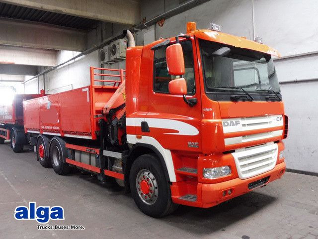DAF CF 85.460 6x2, Kran Palfinger PK 18002 EH, Funk - Самосвал, Автоманипулятор: фото 1 DAF CF 85.460 6x2, Kran Palfinger PK 18002 EH, Funk - Самосвал, Автоманипулятор: фото 1