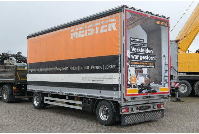 Dünschede PA 18/7, Jumbo, Bordwände, Alu-Felgen - Тентованный прицеп: фото 3 Dünschede PA 18/7, Jumbo, Bordwände, Alu-Felgen - Тентованный прицеп: фото 3