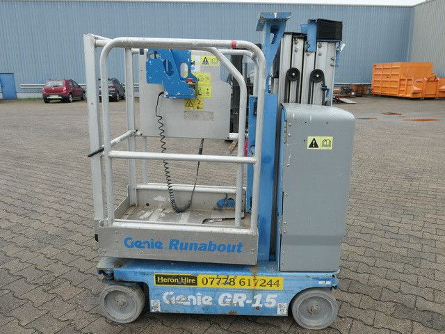 Genie CR 15, Scherenbühne, 6,5mtr. Arbeitshöhe,Elektr. - Вертикальный мачтовый подъемник: фото 4 Genie CR 15, Scherenbühne, 6,5mtr. Arbeitshöhe,Elektr. - Вертикальный мачтовый подъемник: фото 4