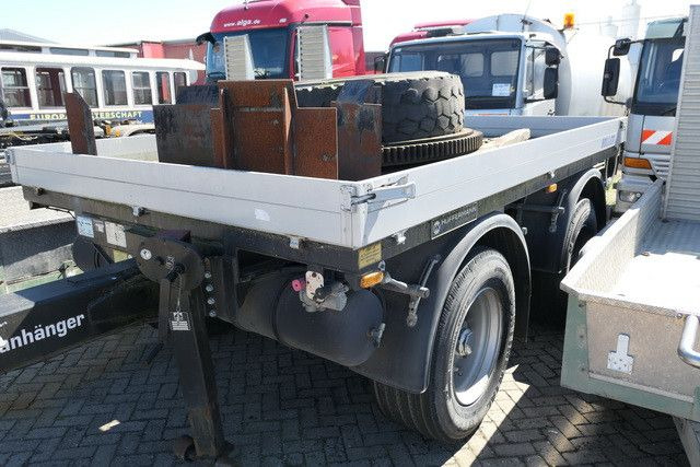 Hüffermann HTA 18.00, Tandem, Ballastanhänger, Luftfederung - Прицеп бортовой/ Платформа: фото 4 Hüffermann HTA 18.00, Tandem, Ballastanhänger, Luftfederung - Прицеп бортовой/ Платформа: фото 4