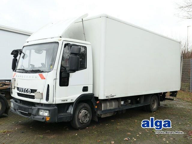 Iveco 75E19 4x2, 6.100mm lang, LBW, Kilma, Luftfede. - Грузовик с закрытым кузовом: фото 1 Iveco 75E19 4x2, 6.100mm lang, LBW, Kilma, Luftfede. - Грузовик с закрытым кузовом: фото 1
