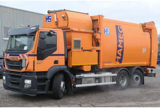 Iveco AD260SY/PS, Terberg, Seitenlader, 30m³, 140tkm - Мусоровоз: фото 5 Iveco AD260SY/PS, Terberg, Seitenlader, 30m³, 140tkm - Мусоровоз: фото 5