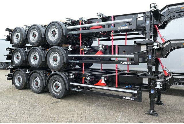 Kögel S24-2, ADR, 2x Lift, 20/30/40 Fuß Container, SAF - Низкорамный полуприцеп: фото 3 Kögel S24-2, ADR, 2x Lift, 20/30/40 Fuß Container, SAF - Низкорамный полуприцеп: фото 3
