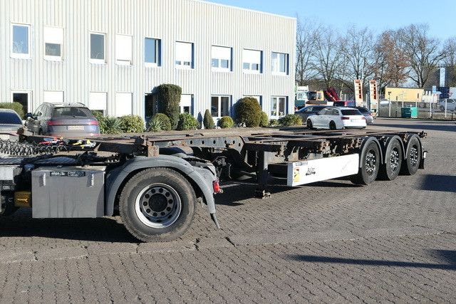 Krone SD, Container-Chassis, Heckausschub, Luft-Lift - Полуприцеп-контейнеровоз/ Сменный кузов: фото 2 Krone SD, Container-Chassis, Heckausschub, Luft-Lift - Полуприцеп-контейнеровоз/ Сменный кузов: фото 2