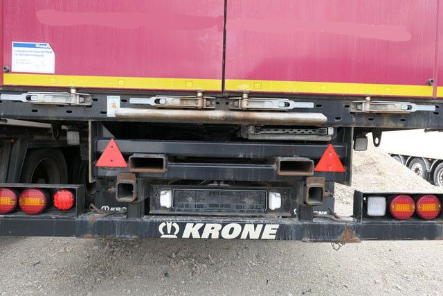 Тентованный полуприцеп Krone SD, Gelenkt, Luft-Lift, Mitnahmestapler, Edscha: фото 7