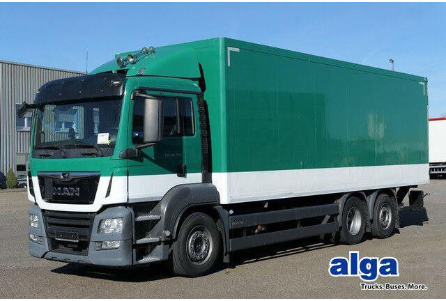 MAN 26.420 TGS LL 6x2, Intarder, LBW 2.5to., Gelenkt - Грузовик с закрытым кузовом: фото 1 MAN 26.420 TGS LL 6x2, Intarder, LBW 2.5to., Gelenkt - Грузовик с закрытым кузовом: фото 1