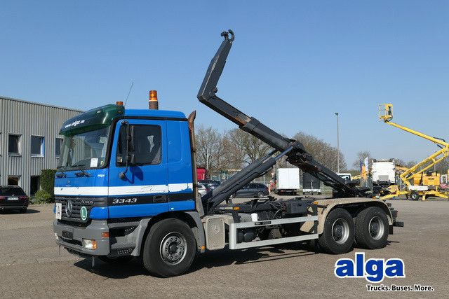 Mercedes-Benz 3343 Actros 6x4, Multilift LHS26056, Klima, AHK - Крюковой мультилифт: фото 1 Mercedes-Benz 3343 Actros 6x4, Multilift LHS26056, Klima, AHK - Крюковой мультилифт: фото 1