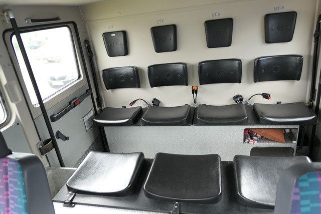 Пожарная машина, Грузопассажирский фургон Mercedes-Benz 814 F/Feuerwehr/Pumpe/9 Sitze: фото 15