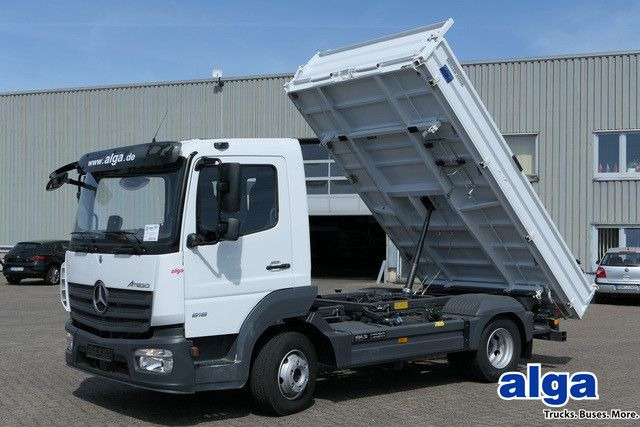 Mercedes-Benz 818 K Atego 4x2, Meiller, 19tkm, 2x AHK, Klima - Малотоннажный самосвал: фото 1 Mercedes-Benz 818 K Atego 4x2, Meiller, 19tkm, 2x AHK, Klima - Малотоннажный самосвал: фото 1